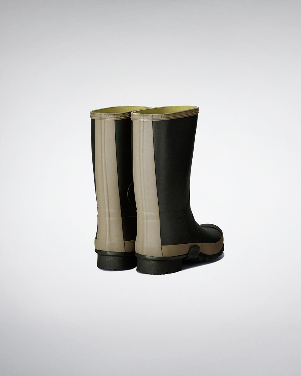 Hunter Hombre Gardener - Botas de Lluvia Verde Oscuro Oliva - 862-KGOJHR